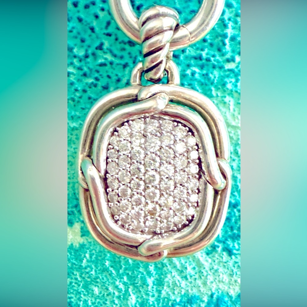 HP 🎉David Yurman Labyrinth Diamond Enhancer - Picture 9 of 15